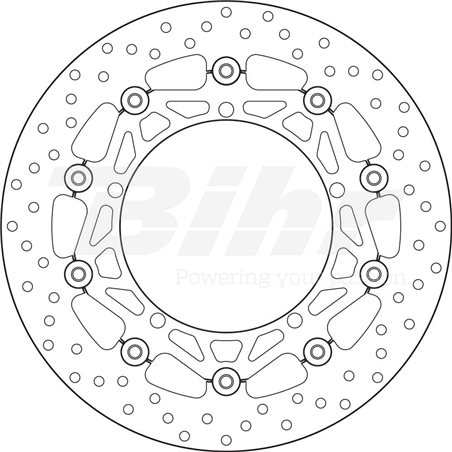 TRIUMPH 1050 SPEED TRIPLE R ABS 14 - DISCO FLOTANTE DELANTERO BREMBO TRIUMPH 1050 SPEED TRIPLE R ABS 14 - DISCO FLOTANTE DELANTERO BREMBO